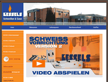 Tablet Screenshot of kessels.de